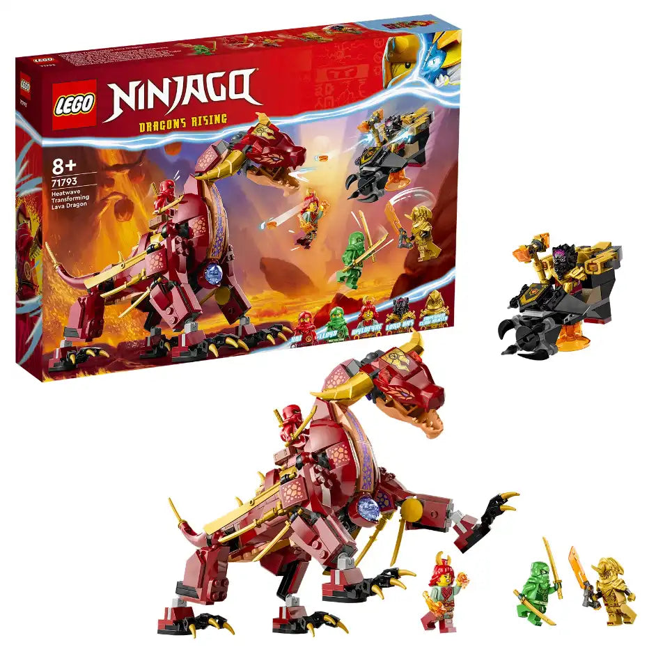 Heatwave Transforming Lava Dragon