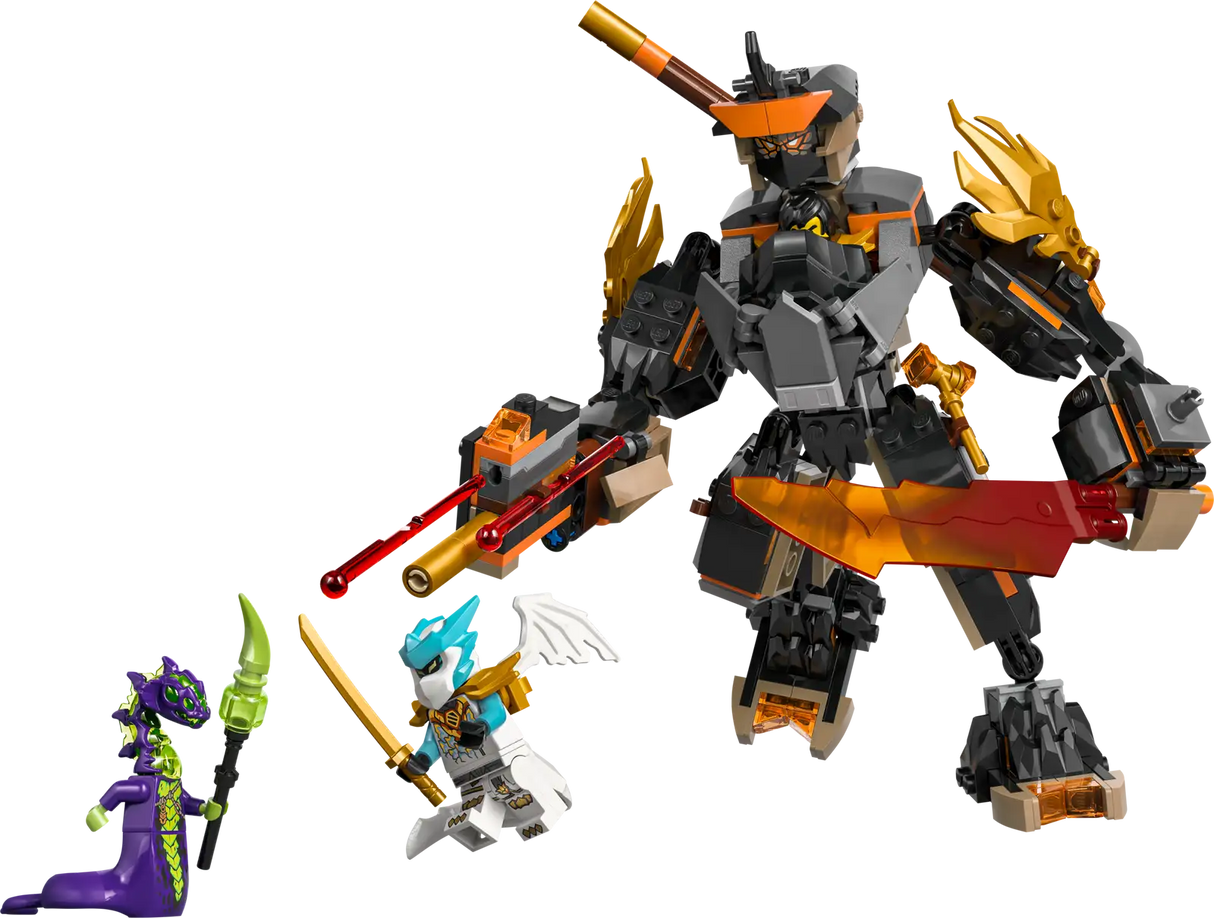 Cole's Mission Mech & Dragon Zane