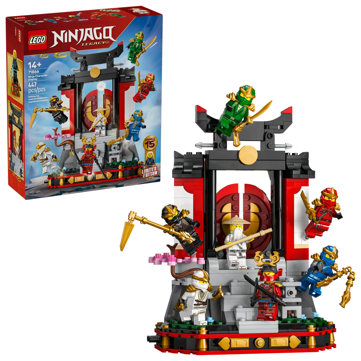 Ninja Character Display 15th Anniversary