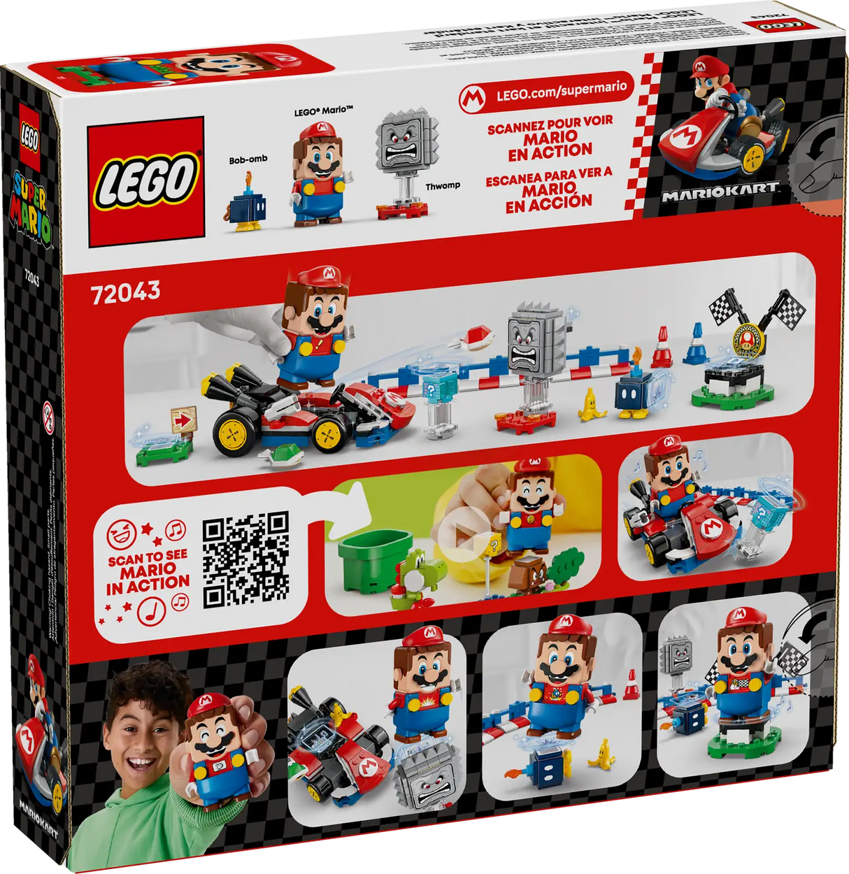 Mario Kart™ – Interactive LEGO® Mario™ &amp; Standard Kart