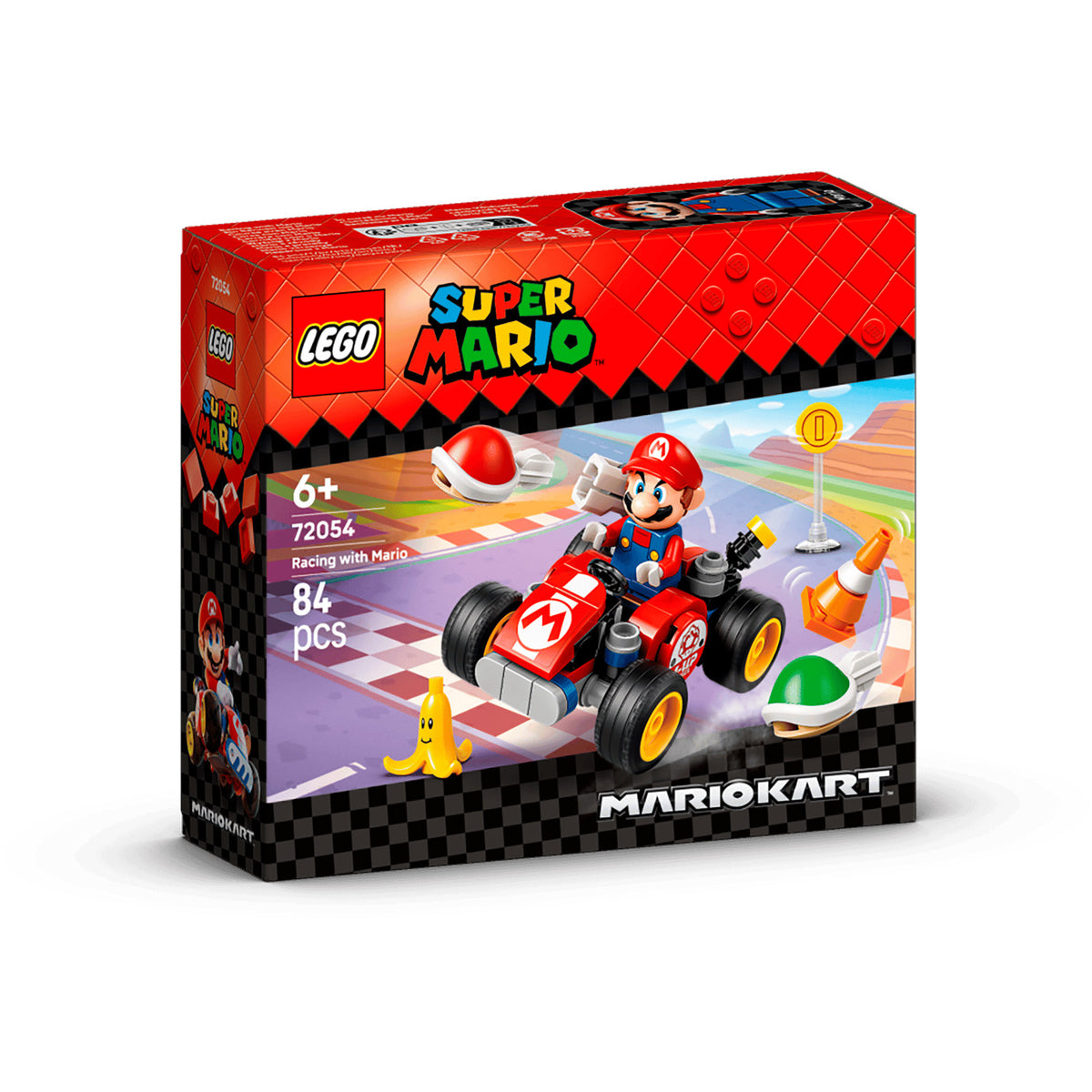 Racing with Mario