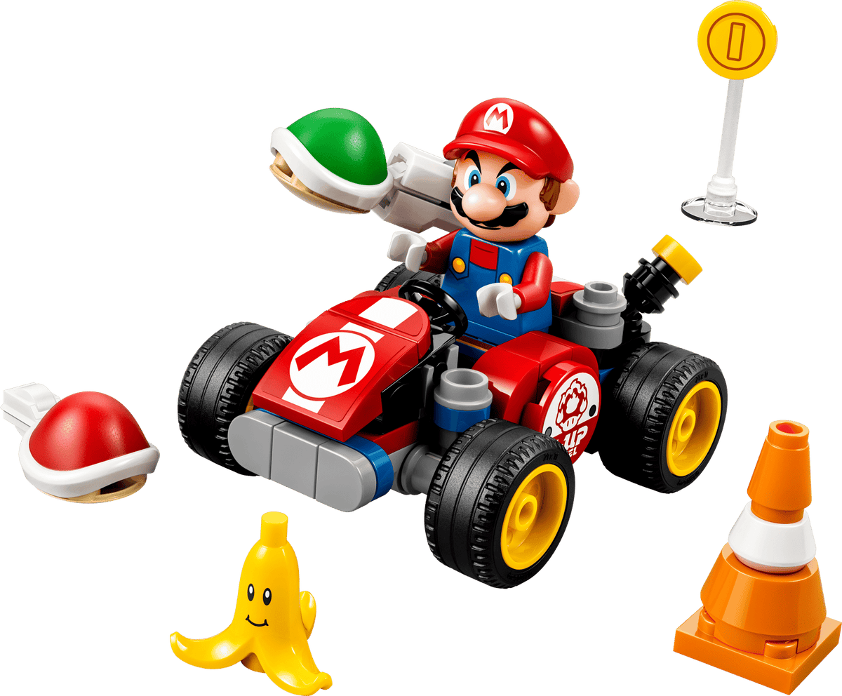 Racing with Mario