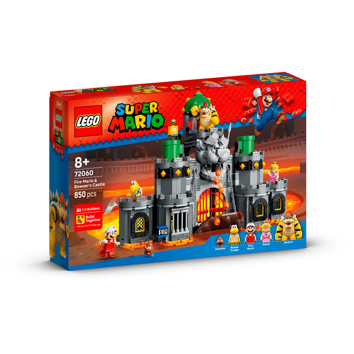 Fire Mario & Bowser's Castle