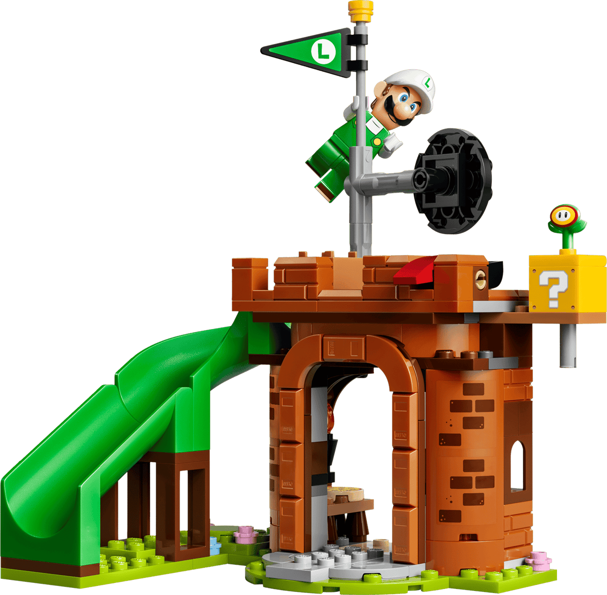 Fire Luigi vs. Koopa Troopa Battle
