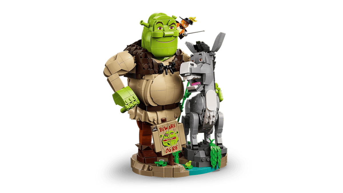 Shrek, Donkey & Puss in Boots