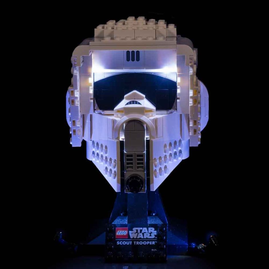 Light My Bricks (LMB) Light kit for LEGO # 75305 Scout Trooper Helmet