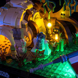 Light My Bricks (LMB) Light kit for LEGO # 75330 Dagobah Jedi Training Diorama