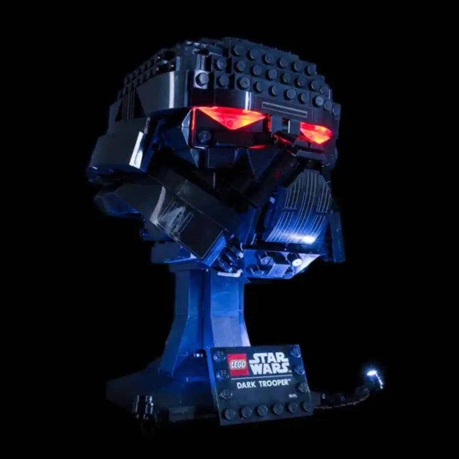 Light My Bricks (LMB) Light kit for LEGO # 75343 Dark Trooper Helmet