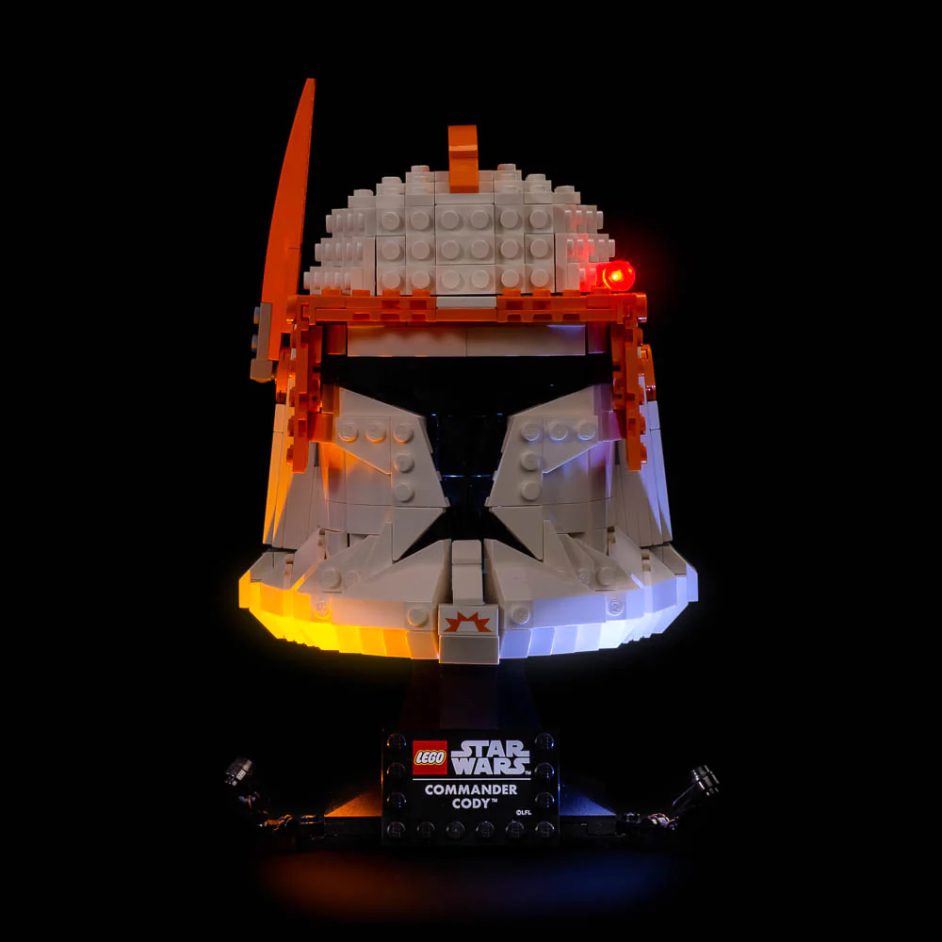 Light My Bricks (LMB) Light kit for LEGO # 75350 Star Wars Clone Commander Cody Helmet