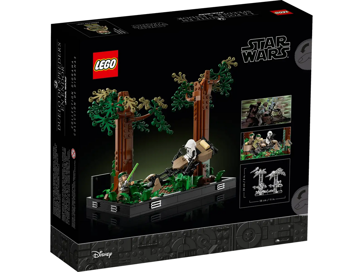 Endor™ Speeder Chase Diorama