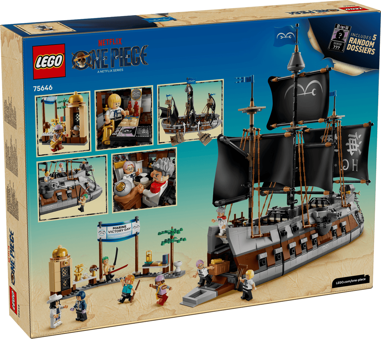 Garp's Marine Battleship