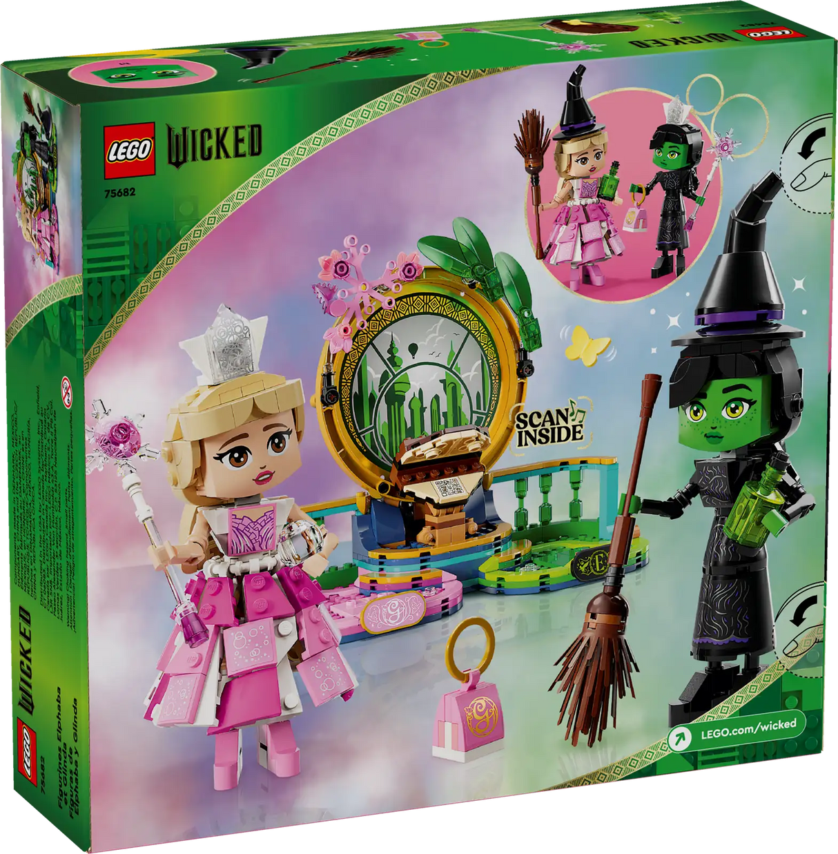 Elphaba &amp; Glinda Figures