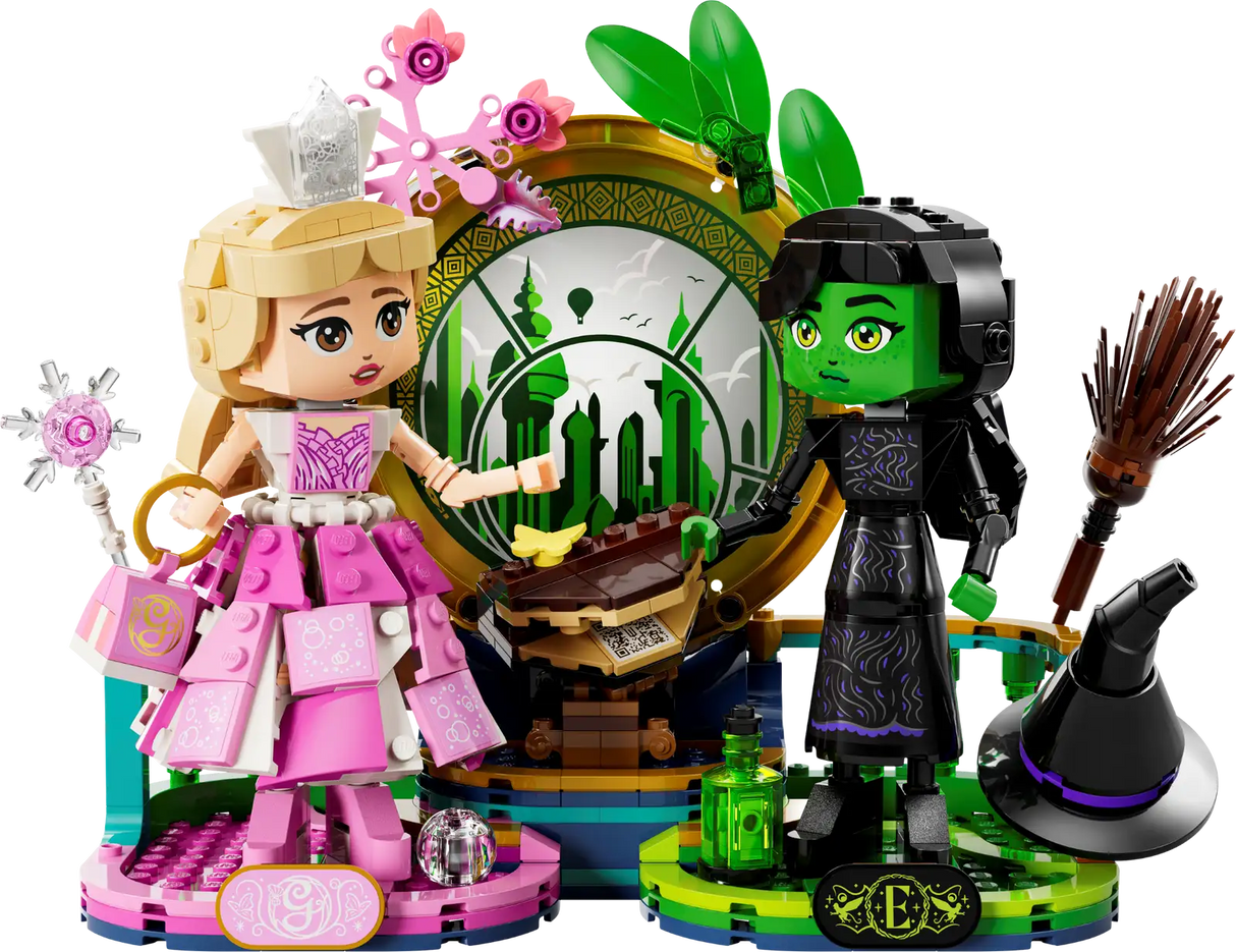 Elphaba &amp; Glinda Figures