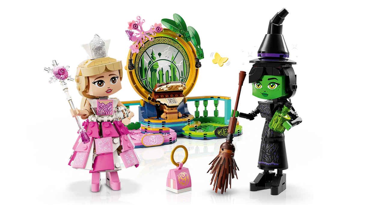 Elphaba &amp; Glinda Figures