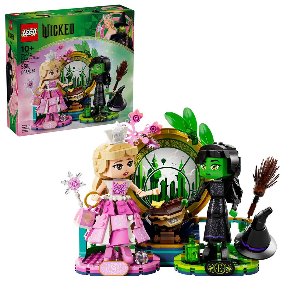 Elphaba &amp; Glinda Figures