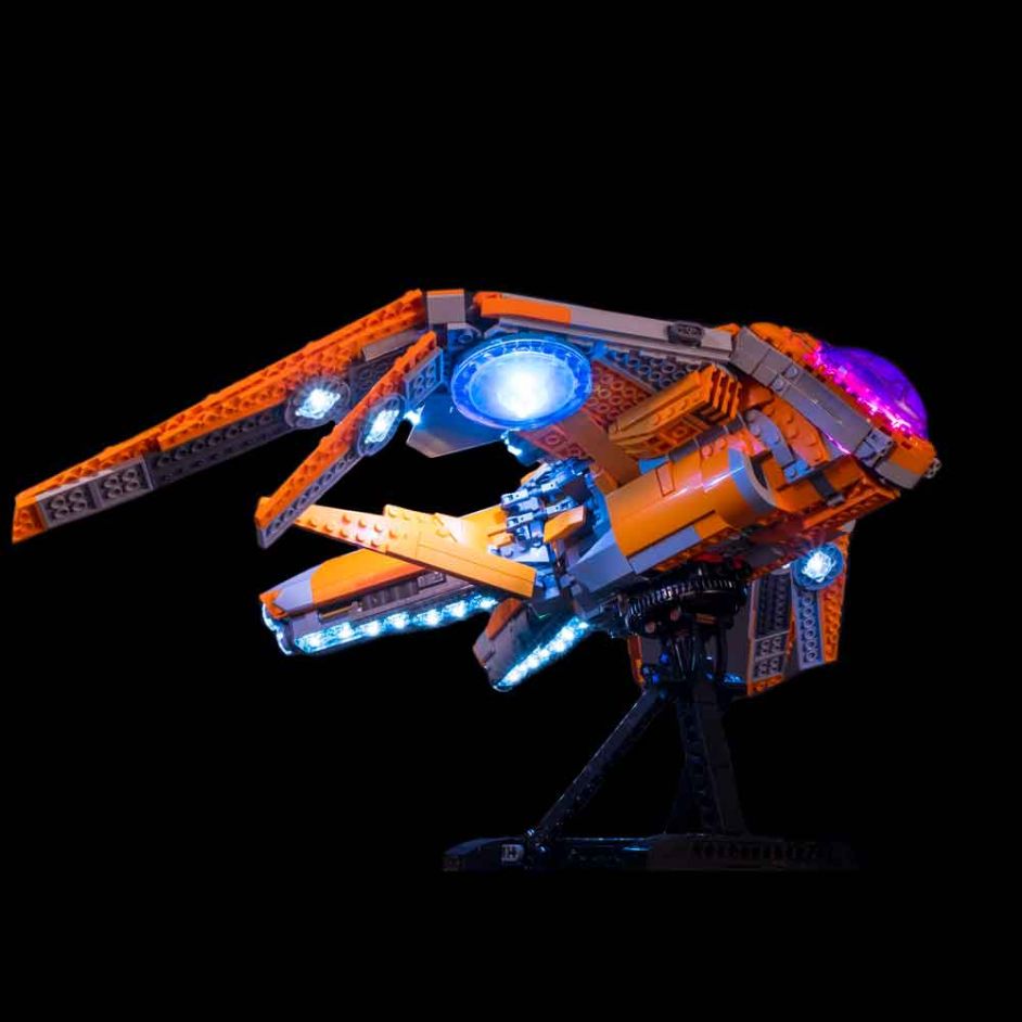 Light My Bricks (LMB) Light kit for LEGO # 76193 The Guardians' Ship