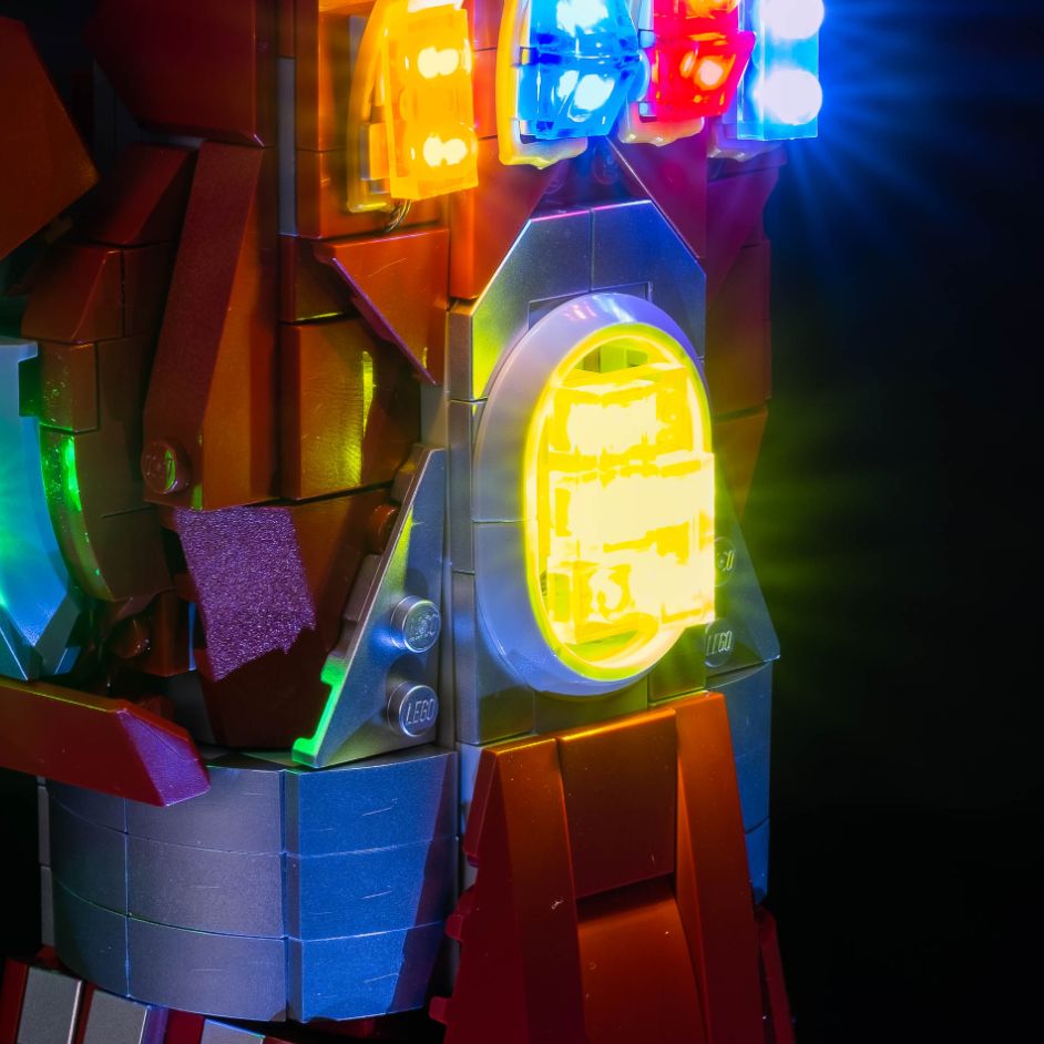 Light My Bricks (LMB) Light kit for LEGO # 76223 Nano Gauntlet