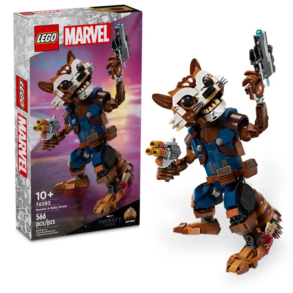 Rocket and Baby Groot