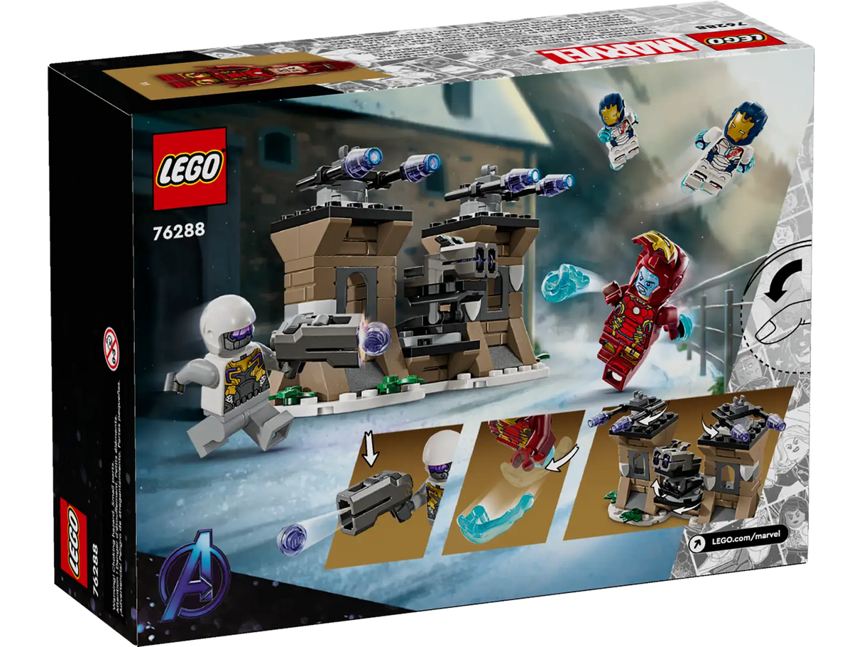 Iron Man &amp; Iron Legion vs. Hydra Soldier
