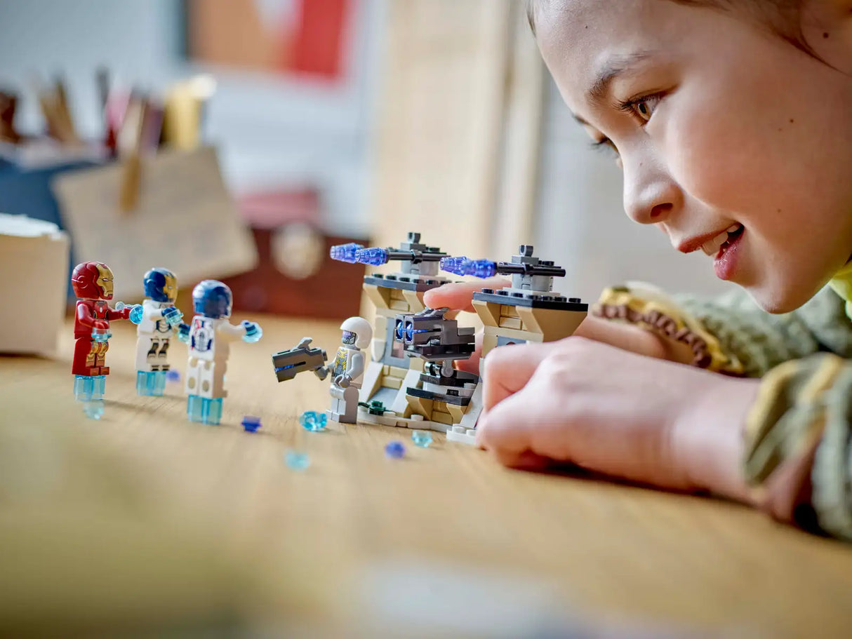Iron Man &amp; Iron Legion vs. Hydra Soldier