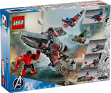 Captain America vs. Red Hulk Battle