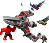 Captain America vs. Red Hulk Battle