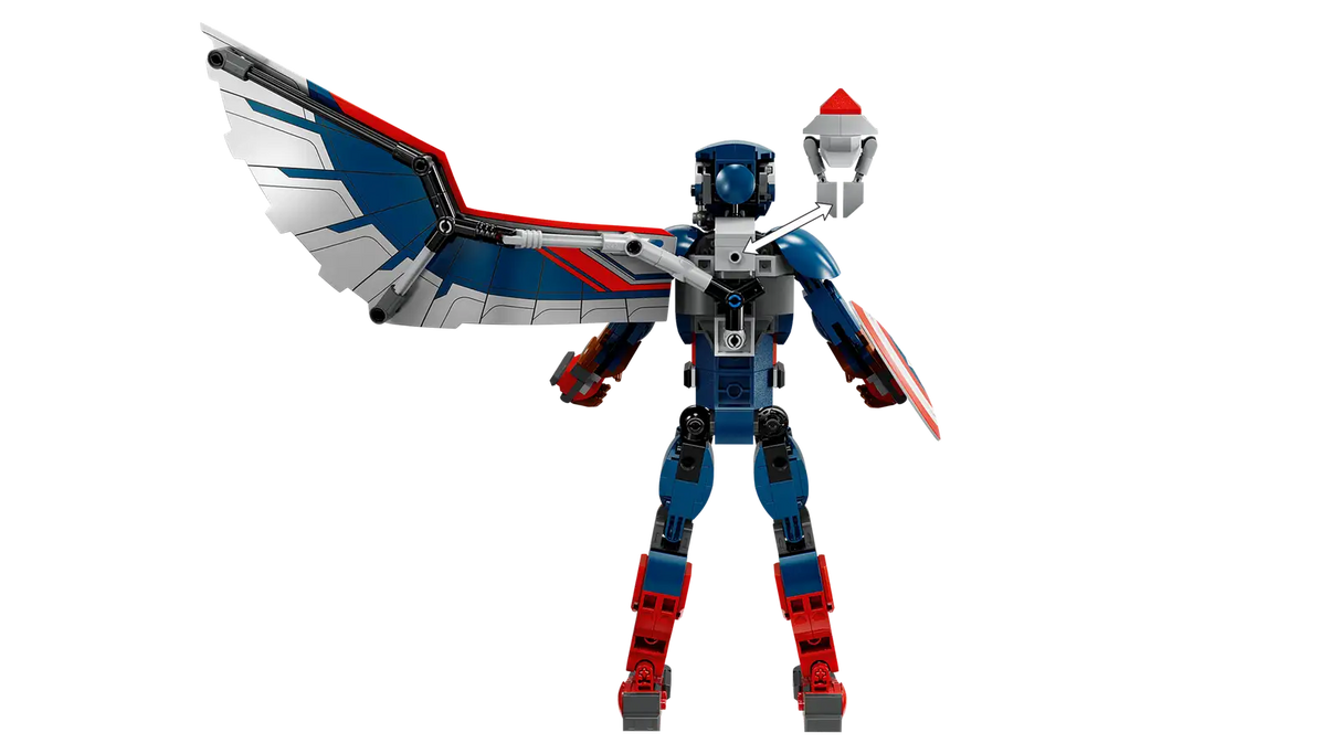 New Captain America Construction Figure
