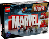 Marvel Logo &amp; Minifigures