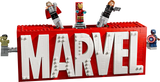 Marvel Logo &amp; Minifigures