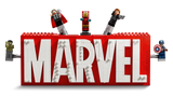Marvel Logo &amp; Minifigures