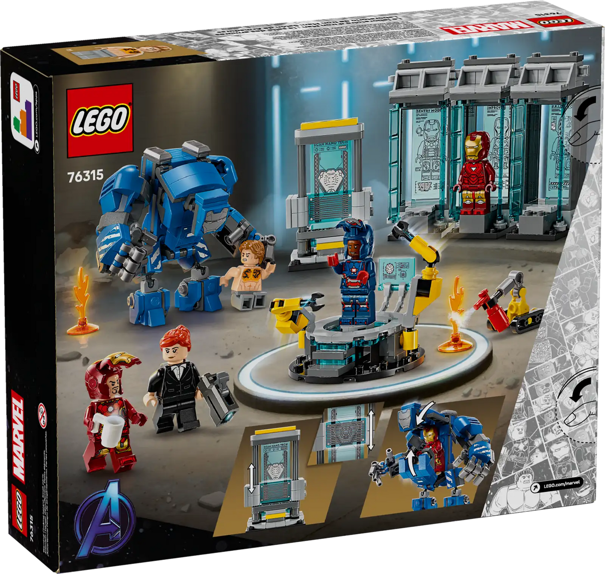 Iron Man's Laboratory: Hall of Armor