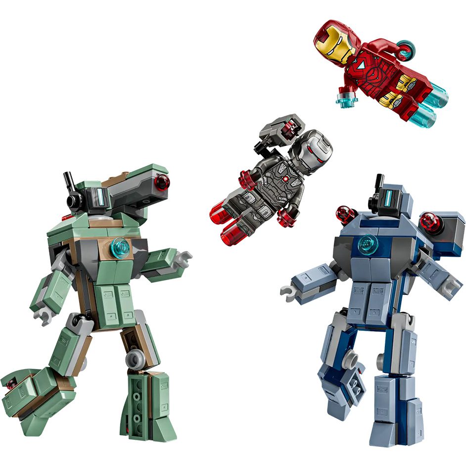 Iron Man &amp; War Machine vs. Hammer Drones