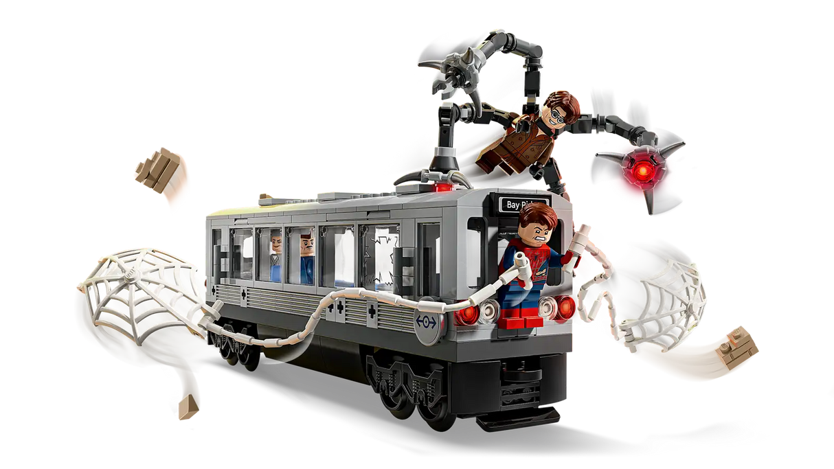 Spider-Man vs. Doc Ock Subway Train Scene