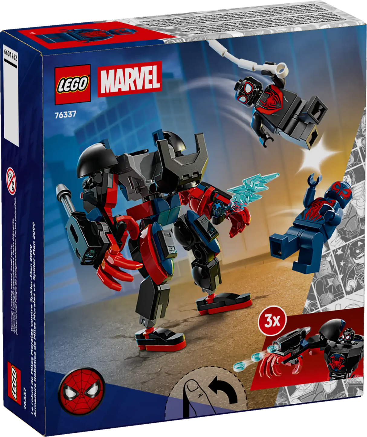 Miles Morales Mech vs. Spider-Man 2099