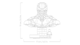 Venom Bust