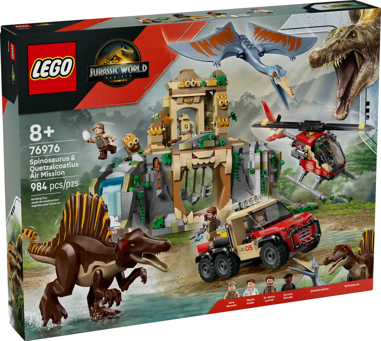 Spinosaurus &amp; Quetzalcoatlus Air Mission