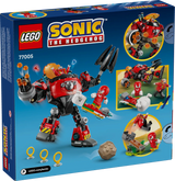 Knuckles vs. Dr. Eggman Egg Crusher Mech