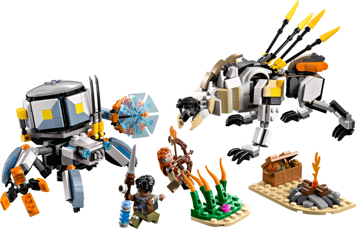 Aloy &amp; Varl vs. Shell-Walker &amp; Sawtooth