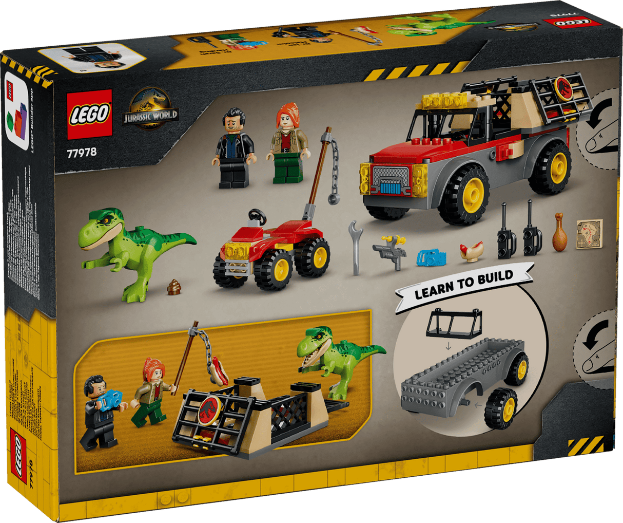 Young T. Rex Transport Truck