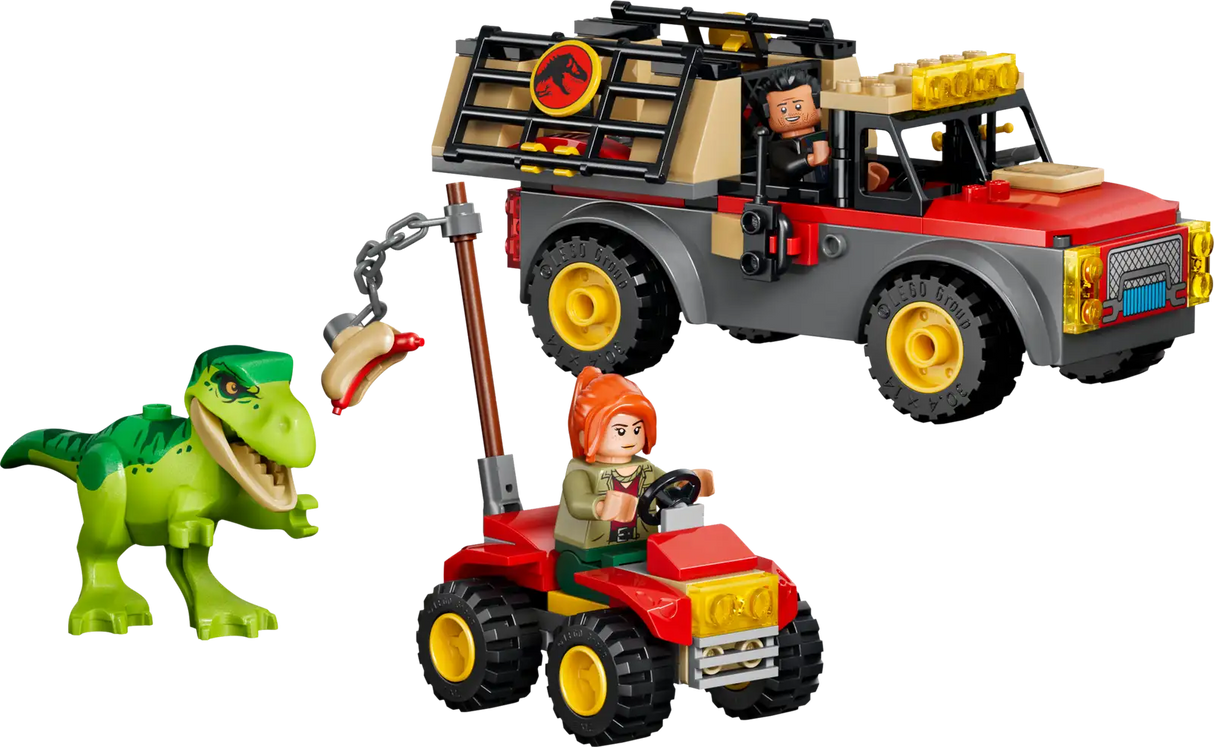 Young T. Rex Transport Truck