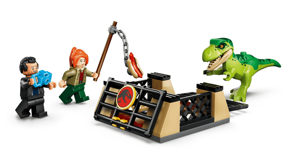 Young T. Rex Transport Truck