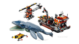 Mosasaurus Dinosaur Boat Attack