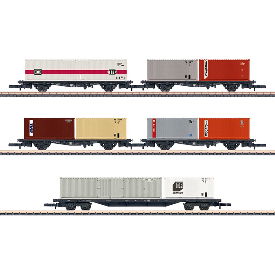 Deep-Well Flat Car Set
