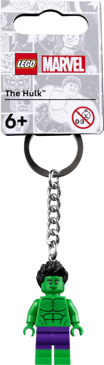 The Hulk (Spiked Hair) Key Chain
