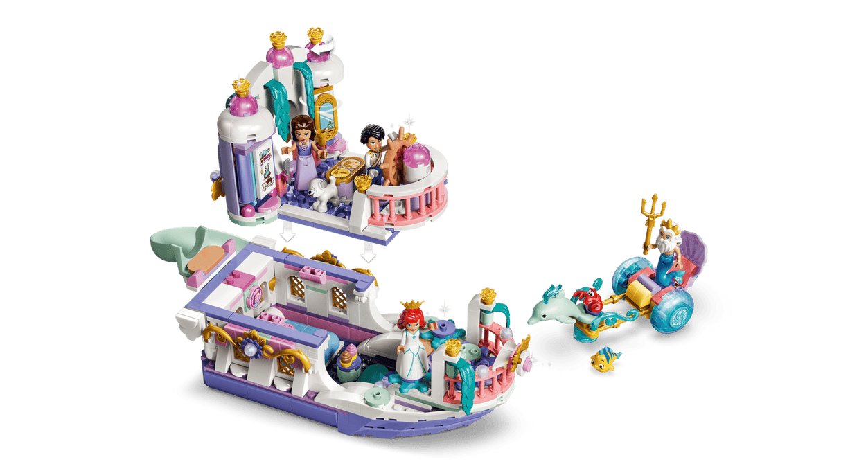 Ariel's Royal Wedding Boat