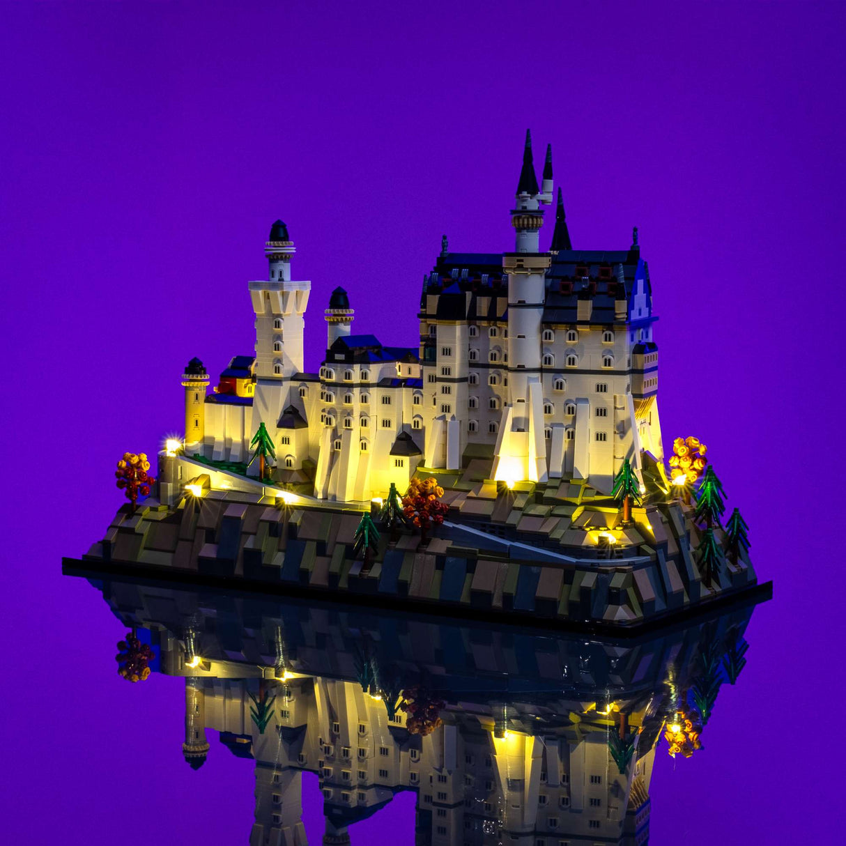 Light My Bricks (LMB) 2.0 Light Kit for LEGO Architecture #21063 Neuschwanstein Castle