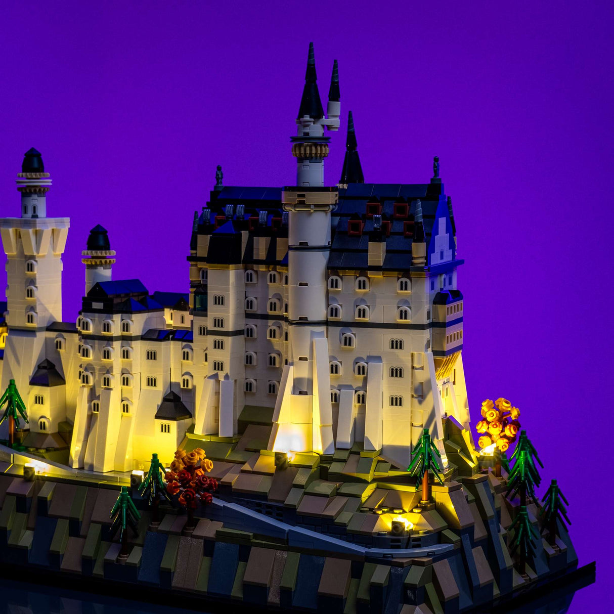Light My Bricks (LMB) 2.0 Light Kit for LEGO Architecture #21063 Neuschwanstein Castle