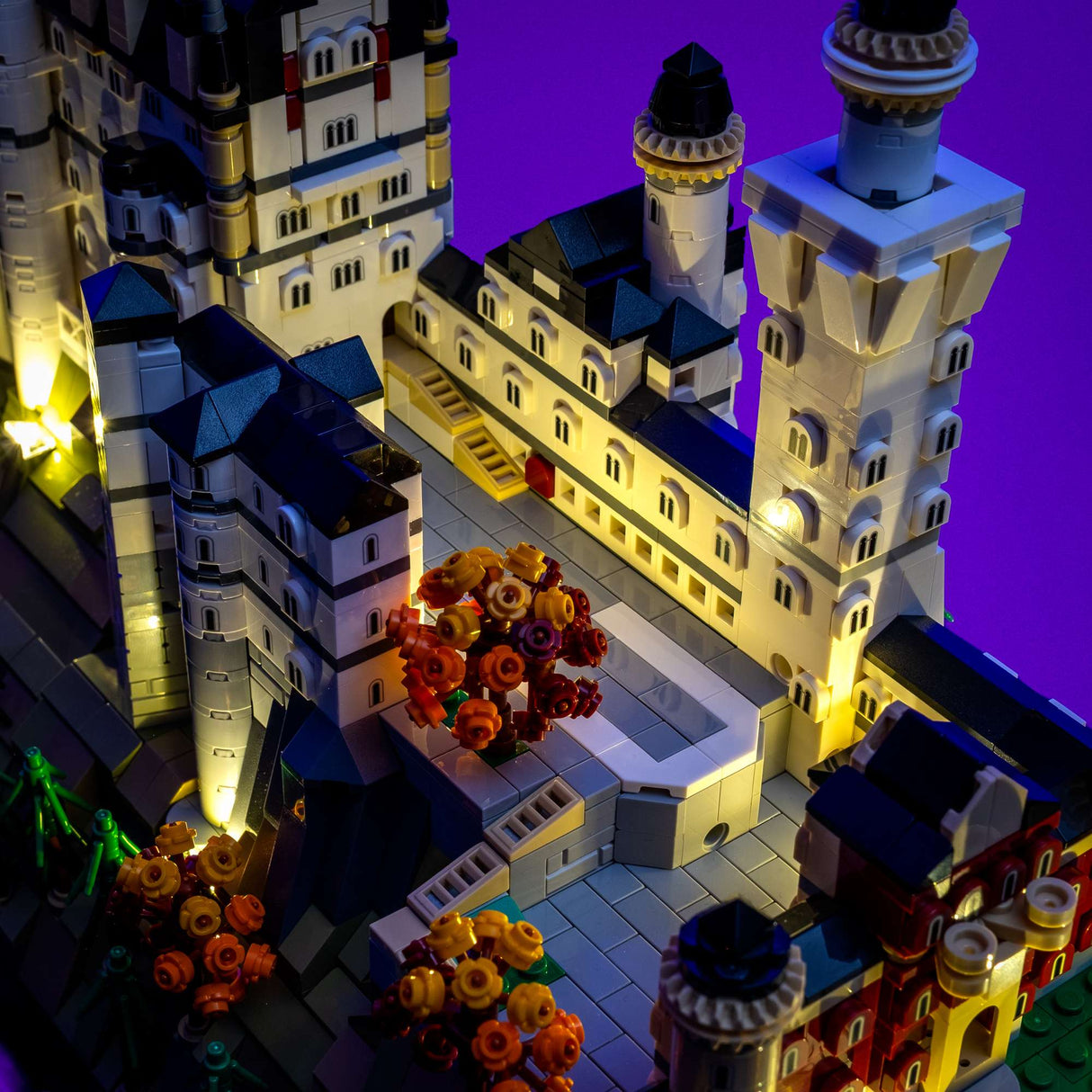 Light My Bricks (LMB) 2.0 Light Kit for LEGO Architecture #21063 Neuschwanstein Castle
