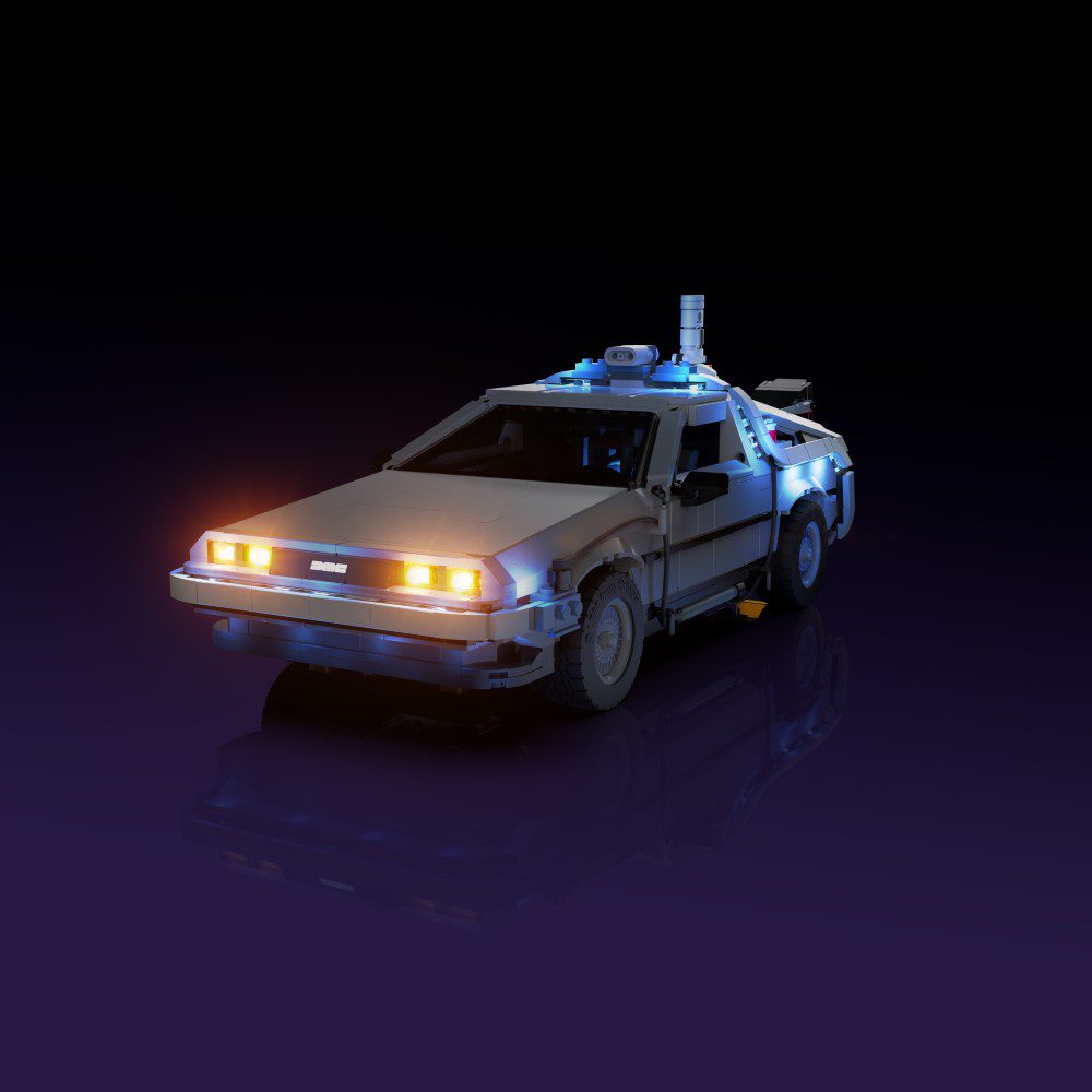 Light My Bricks (LMB) 2.0 Light Kit for LEGO #10300 Back to the Future Time Machine