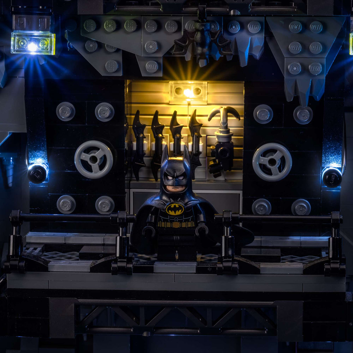 Light My Bricks (LMB) 2.0 Light Kit for LEGO #76252 Batcave™ – Shadow Box